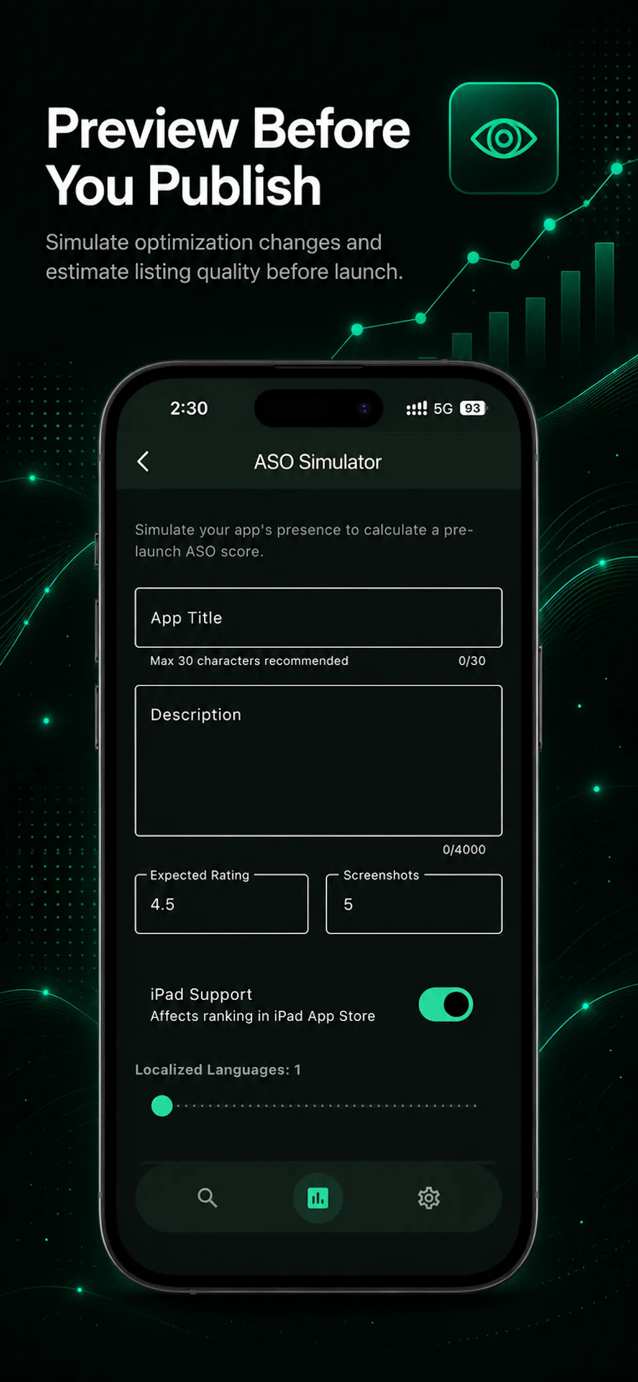 Mobile App View