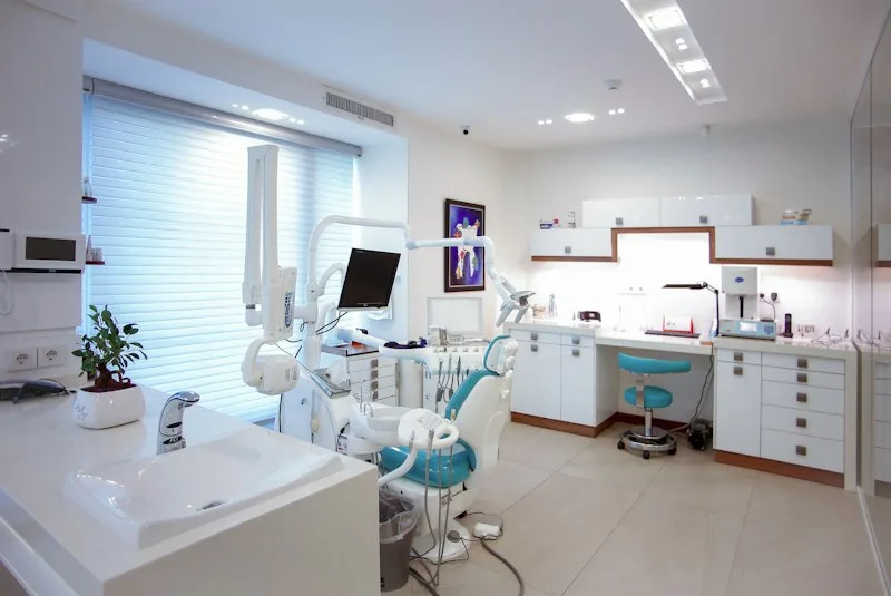 Healthcare Clinic Doctor Website on Laptop Screen