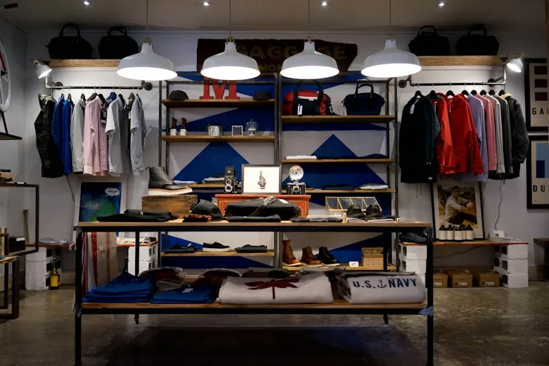 Fashion Apparel E-Commerce Store on Laptop Screen