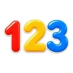 Kidsoz numbers counting learning card for toddlers
