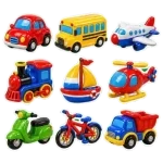 Kidsoz vehicles learning card for early learners