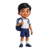 Kidsoz mascot boy - educational mascot