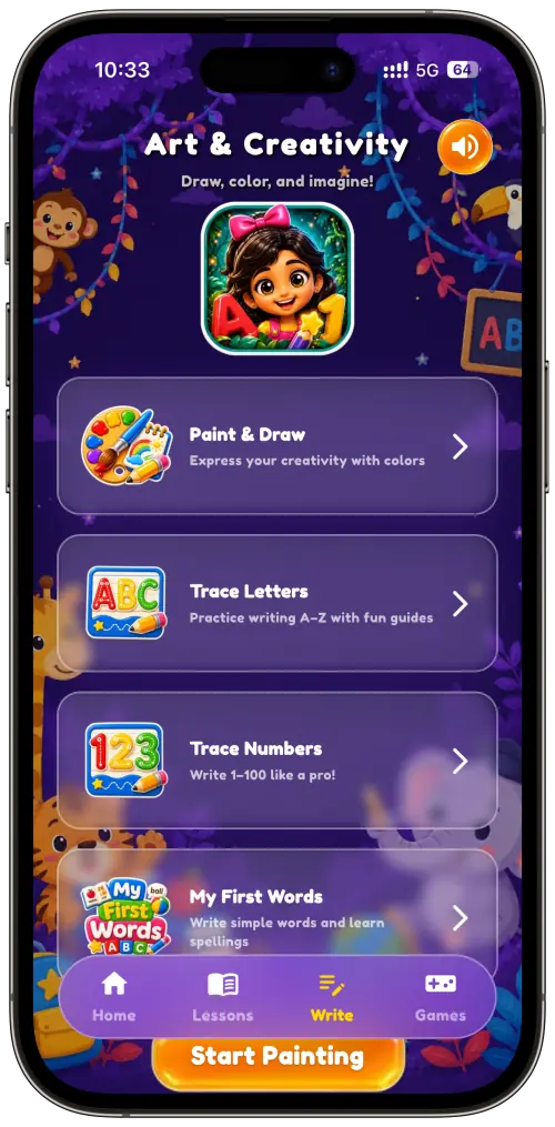 Kids learning videos covering educational topics and fun lessons